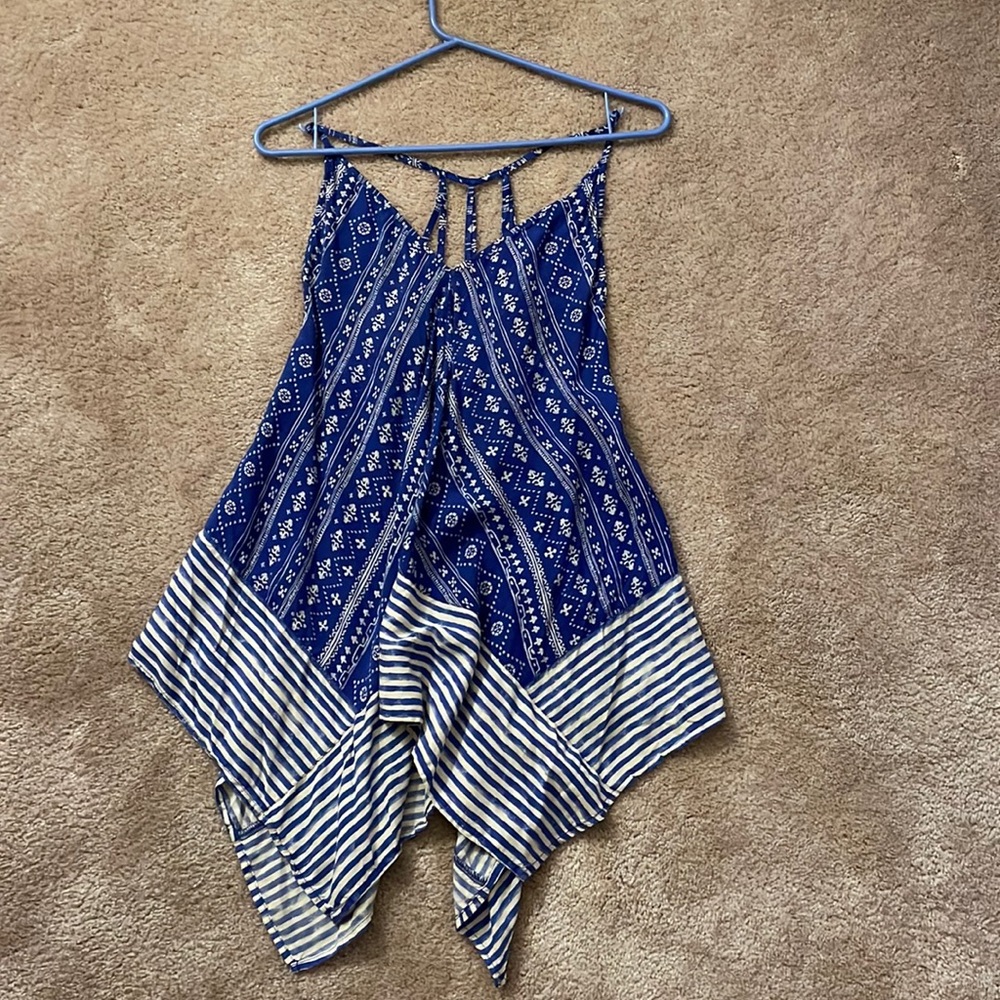 Cute cut out back tank